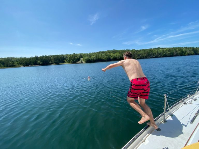 Enjoy a private sailing tour on Bras d'or Lake, Cape Breton Island, Nova Scotia