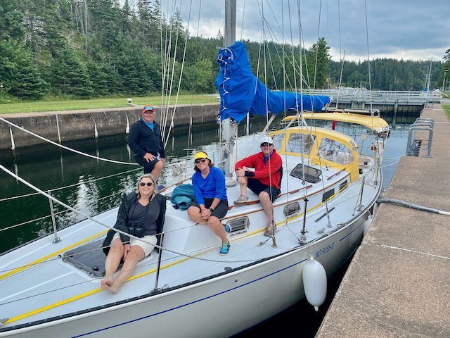 Historic St. Peter's Canal links Cape Breton's Bras d'Or Lake with the Atlantic Ocean.