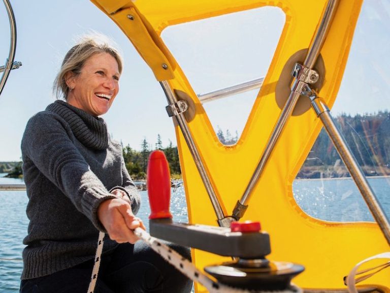 Hands-on sailing on Cape Breton's Bras d'Or Lake, Cape Breton.